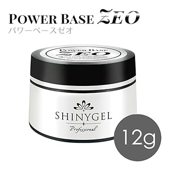 新品未使用　シャイニージェル　パワーベースZEO　12gと25 SHINYGEL Professional パワーベースnano ZEO 8g / NES