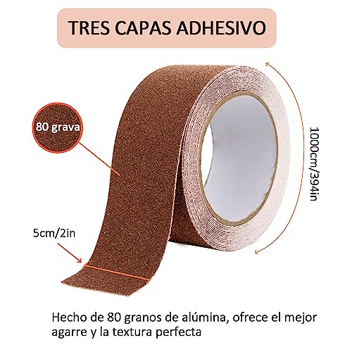 Cinta antiderrapante para escaleras 17 antiderrapante para escaleras home depot marca POGEPE (2)