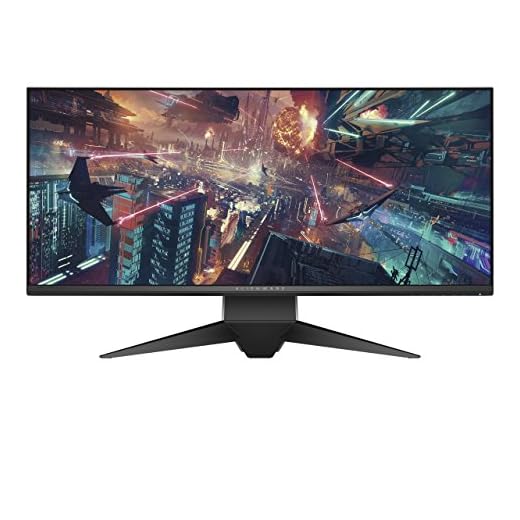 Alienware AW3418H Ecran de PC Gaming 34" Ultra-Wide Quad HD LCD Incurvé, IPS, 120 Hz, 4 ms, NVIDIA G-SYNC