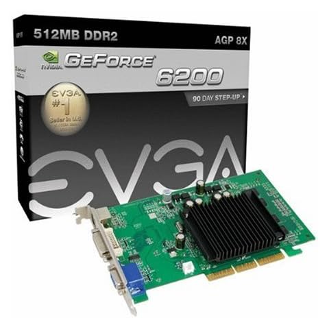 EVGA NVIDIA GeForce GF6200 AGP Grafikkarte Cover