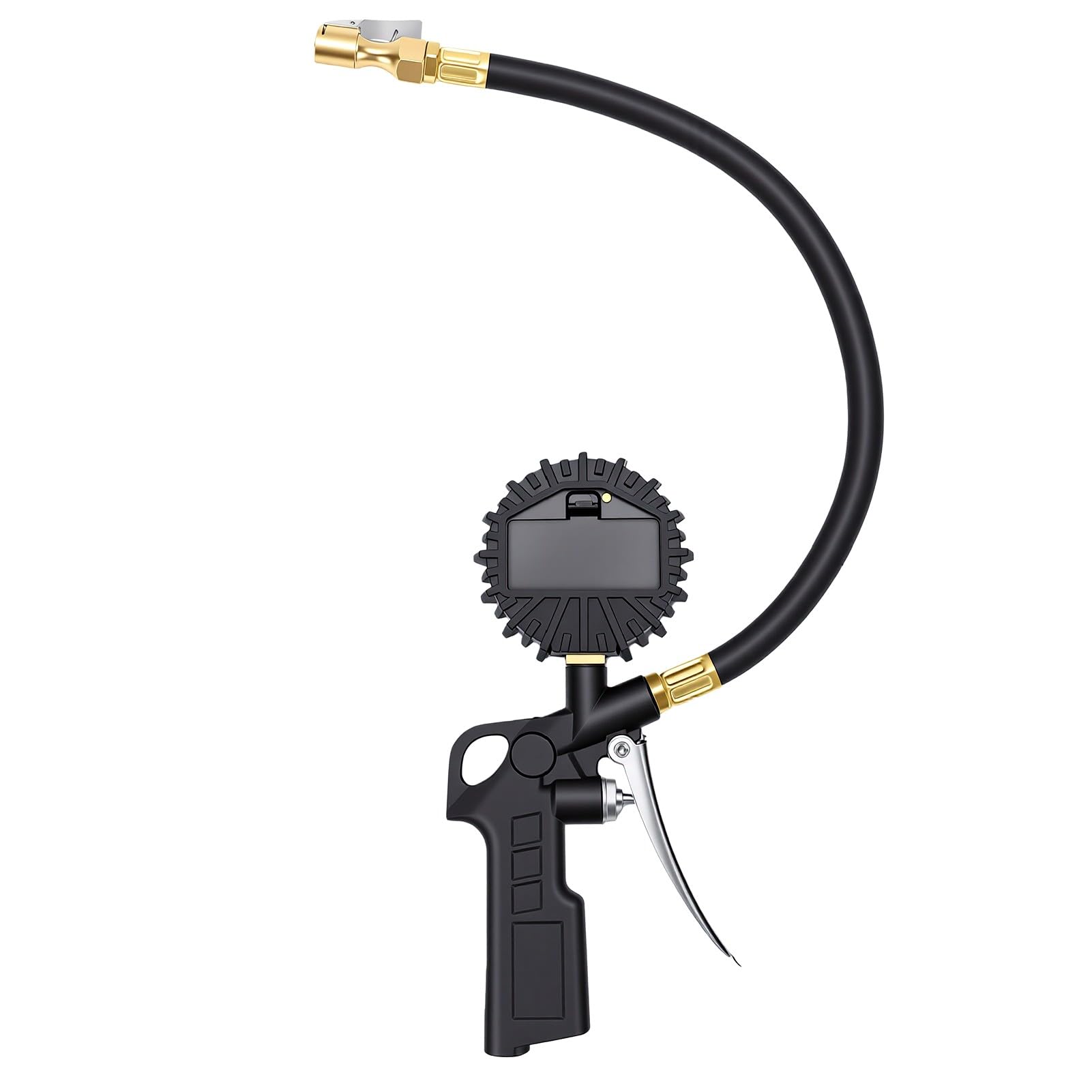 Generic Cyfrowy Miernik Ciśnienia w Oponach z Inflatorem Dokładne Pomiary 0,1 PSI dla Samochodów Osobowych, Ciężarowych, SUV-ów, Motocykli ze światłem LED