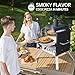 PIZZELLO Pizzello Outdoor Pizza Oven 16'' Large Wood Fired 2-Layer Pizza Ovens with Pizza Stone, Pizza Peel, Grill Grate, Oven Cover, Outside Pizza Maker for Camping Backyard BBQ, Pizzello Grande 16