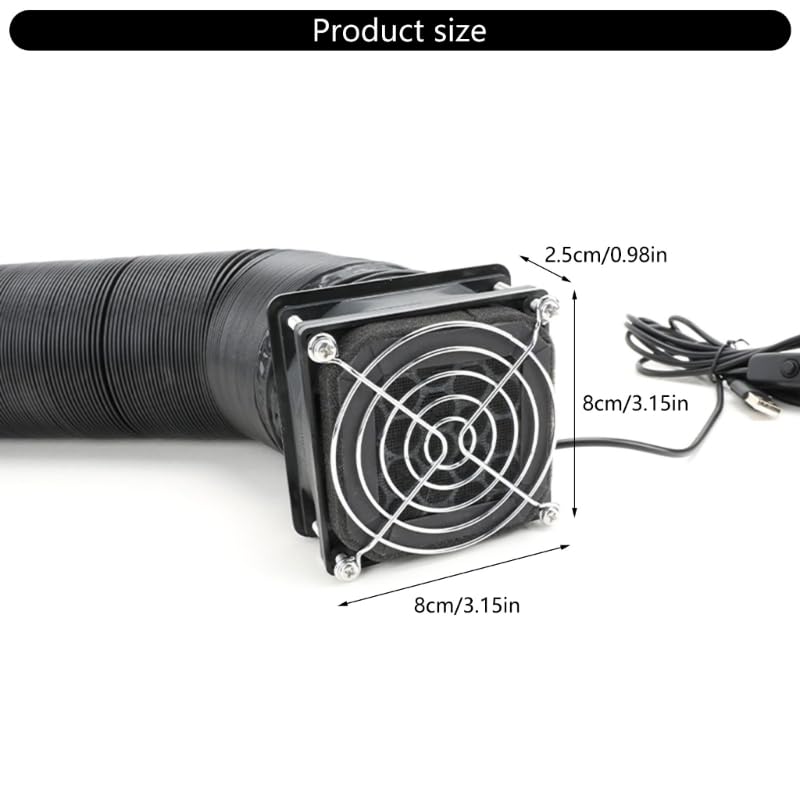 Tuyau de ventilateur d'échappement pour imprimante 3D - Odeurs fumées et poussières
