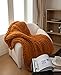 Chunky Knit Blanket Soft Chenille Yarn Knitted Throw Blanket 50