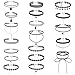 KroY PecoeD 19 Stück Choker Halsband, Choker Halsketten Set,Velvet Choker Kette, Halskette Tattoo Halsband für Mädchen Frauen Teen Mädchen Kinder