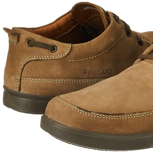 Image of Woodland Men's Leather Casual Shoe