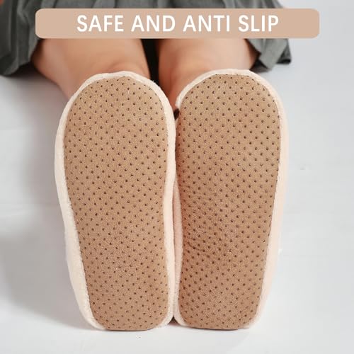 Image of G&Y Animal Pairable Slipper Socks for Women- Funny House Slippers Non-Slip Fuzzy Slipper Socks