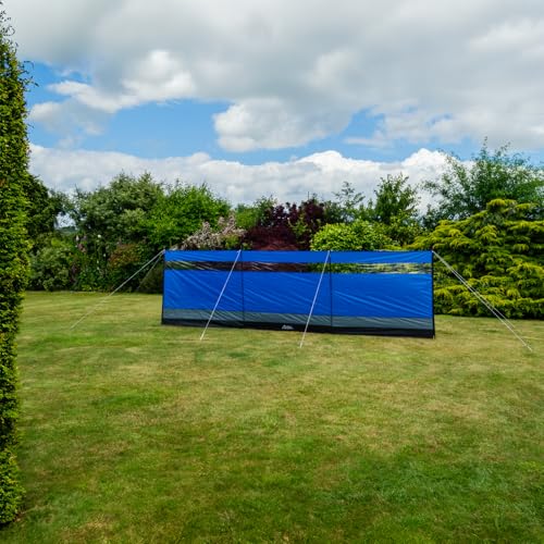 Andes Large Blue Camping Windbreak Beach Windshield Shelter With Top Window