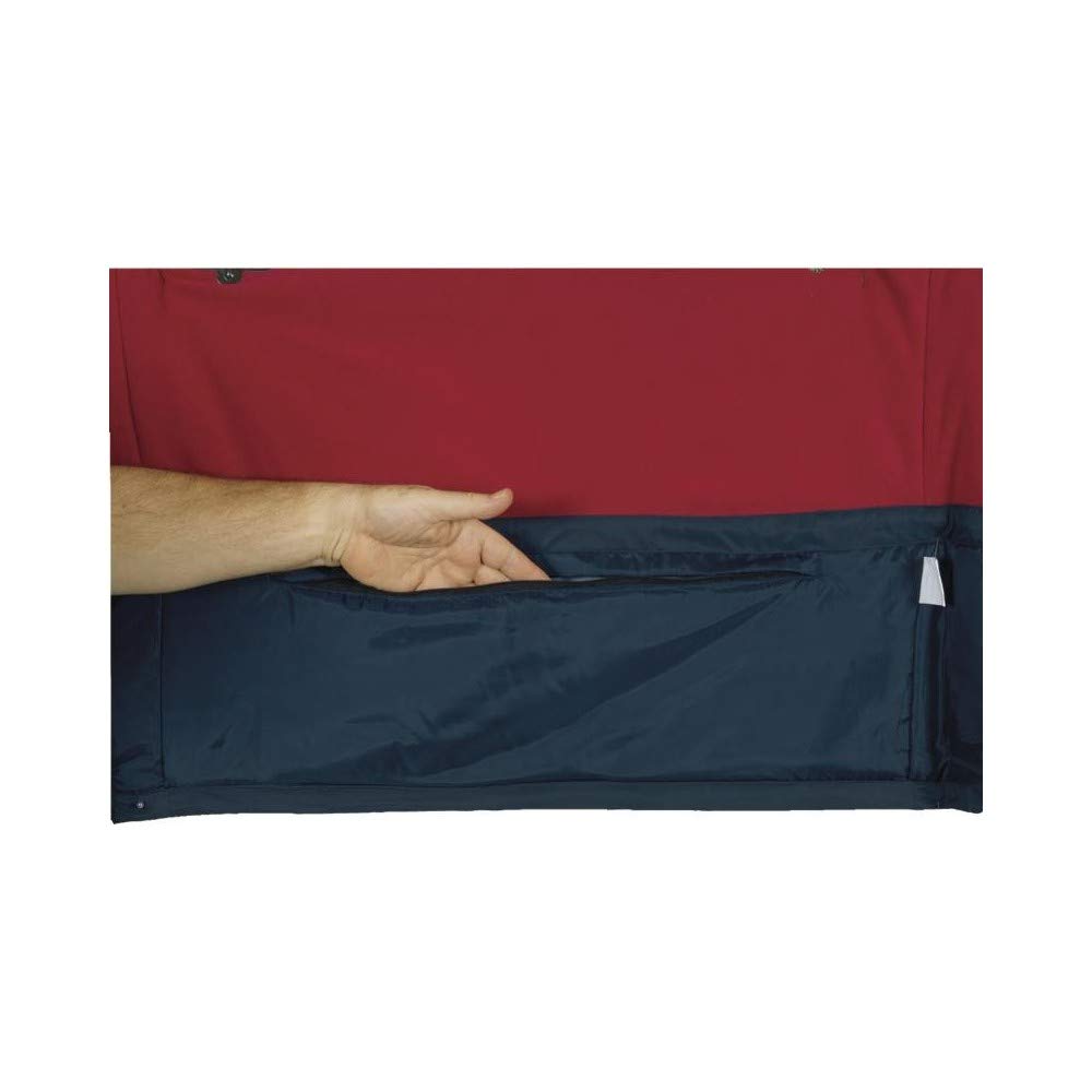 DELTA PLUS Chaqueta de trabajo de invierno transpirable 7 bolsillos Puños dobladillo y cuello acanalado 60% algodón 40% poliéster Deltaplus LORCA, tur