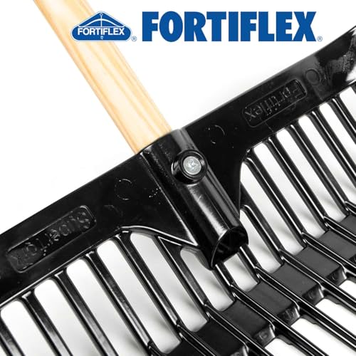 FORTEX Industries 1308181, Black 377749-1003 Superfork Plastic Stall Fork