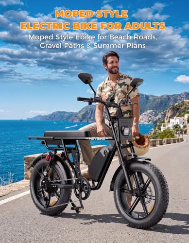 Heybike Saturn Electric Bike for Adults, 52V Removable Battery, Fat Tire - image 2