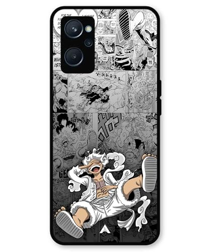 Image of Premium Anime 2 Case for Realme 10 (Glossy Finish) Soft-Touch Metal TPU Back Cover, Shockproof, Designer, Aesthetic Mobile Phone Case