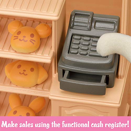 Calico Critters Bakery Shop Starter Set, Toy Dollhouse Furniture And Accessories Set For Red Roof Cozy Cottage, Family Picnic Van #TOP7