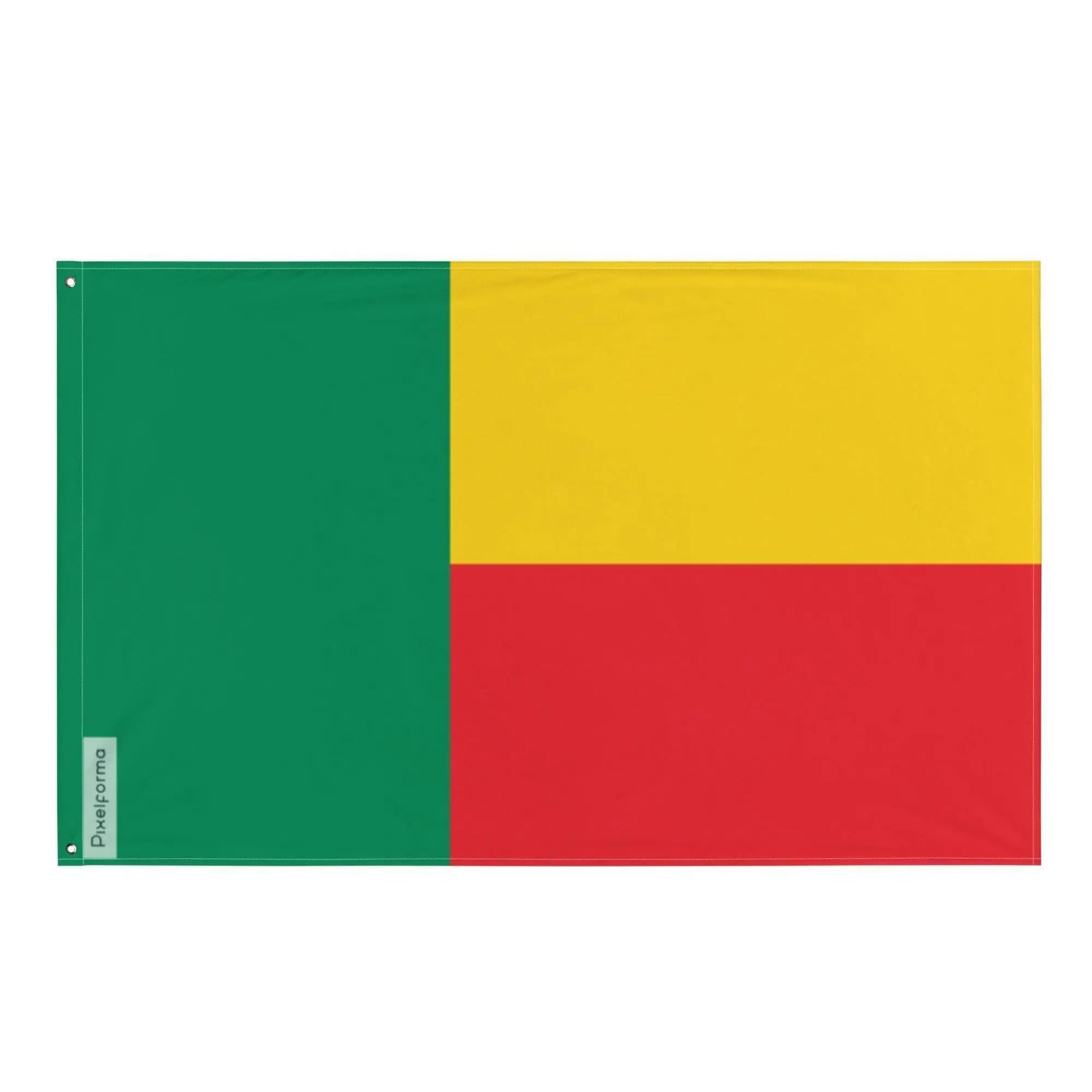 Drapeau Bénin polyester résistant extérieur intérieur plusieurs tailles