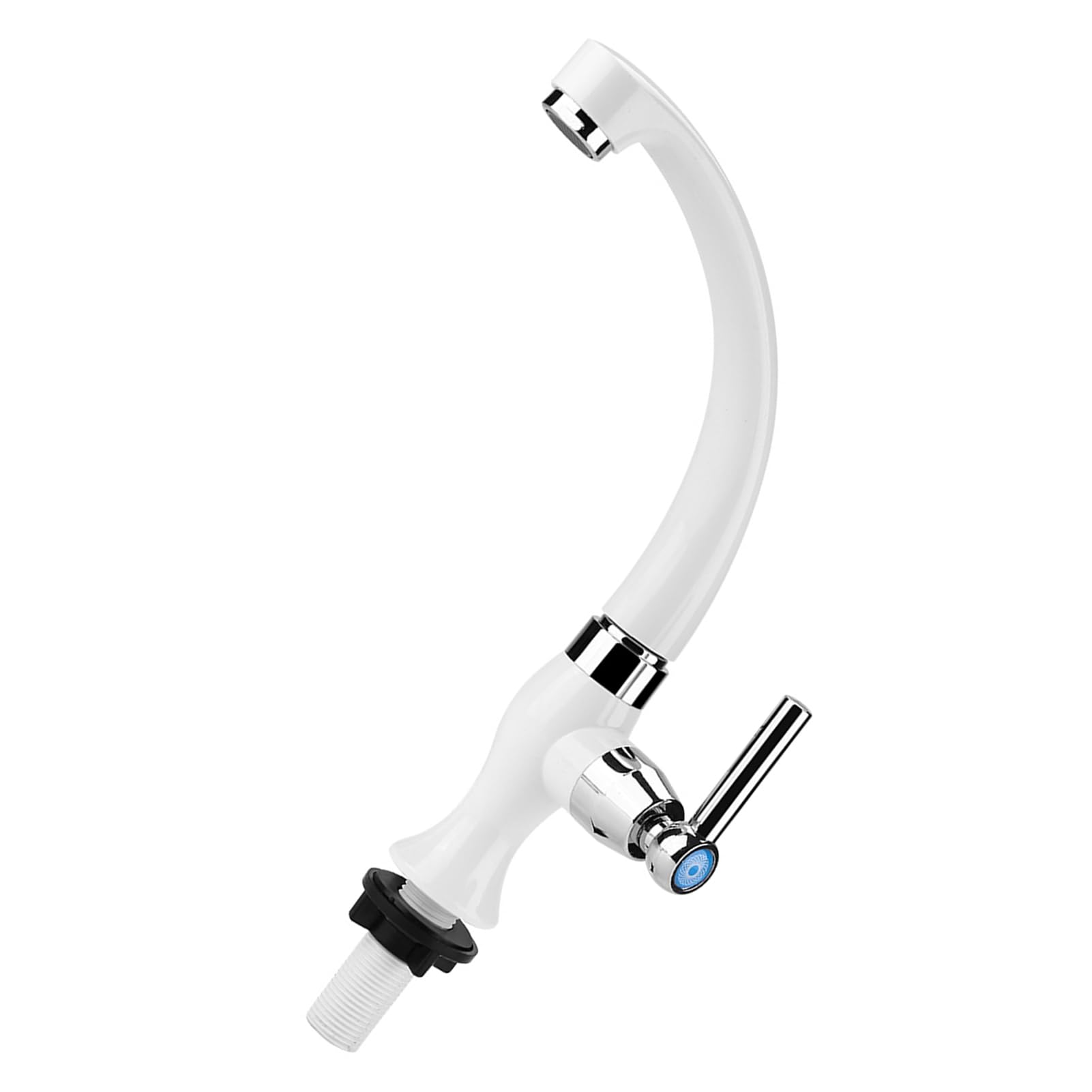 ABS Plastic Single Cold Faucet Sink Basin Water Tap Bathroom Basin Kitchen Sink Accessories G1 2 for Bathroom — view 2