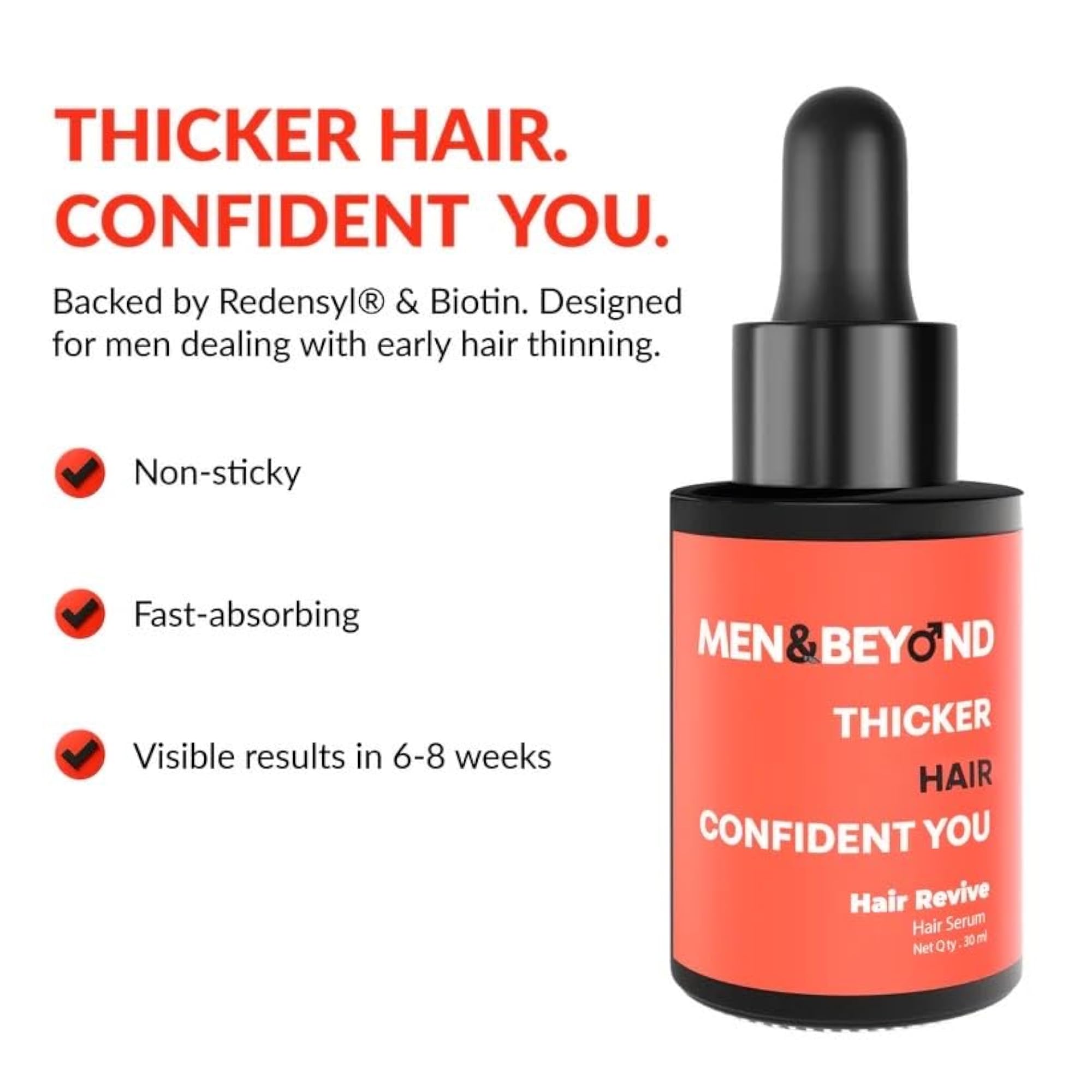 Hair Revive Serum with Redensyl & Biotin