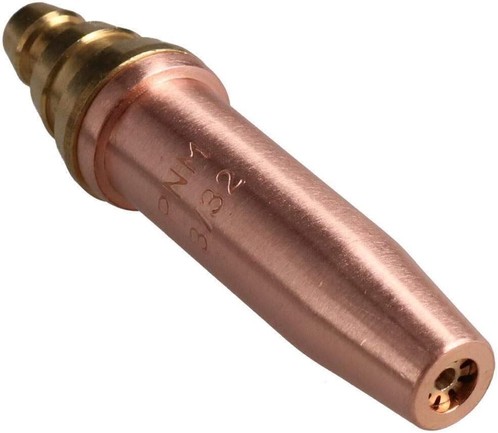 PNM Oxy Propane Gas Cutting Nozzle Tip Standard length 1/32"-1/8" 3-300mm 6pk