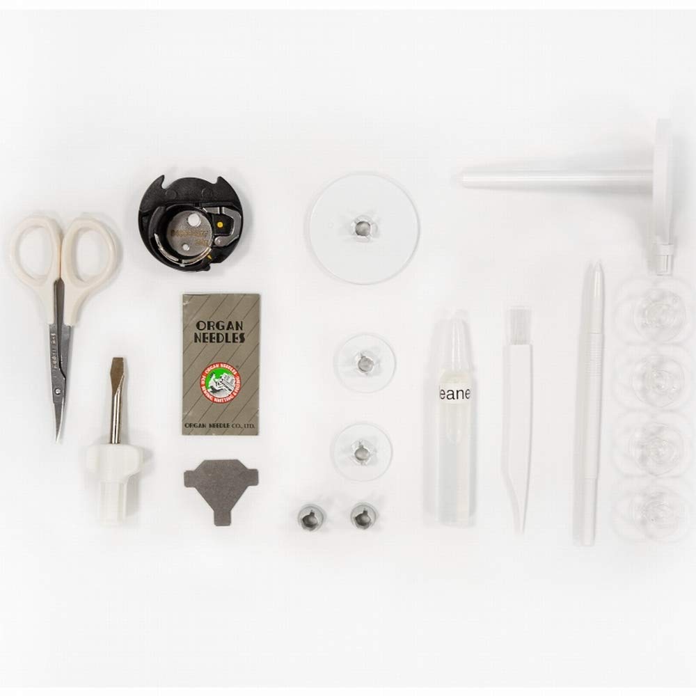 Janome MC 550E Máquina de bordar, incluye 4 bastidores, con una superficie de bordado de 360 x 200 mm