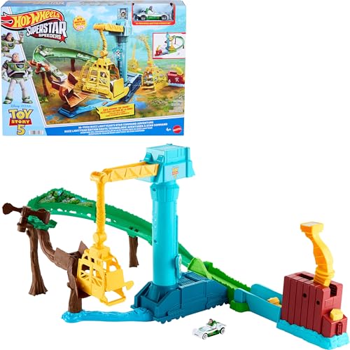 Hot Wheels Disney and Pixar Toy Story 5 Buzz Lightyear Track Set - image 1