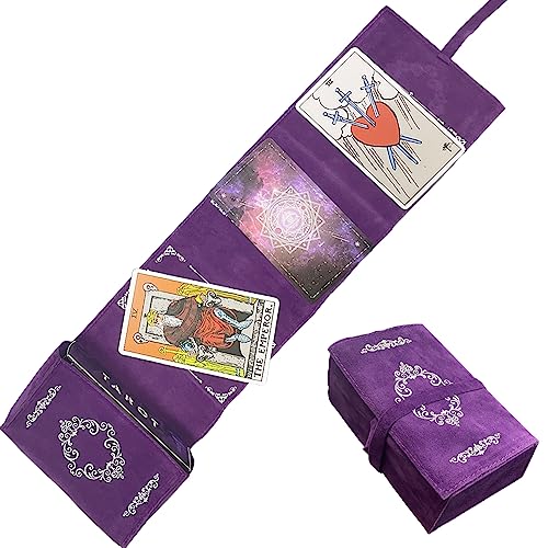 ZOWUBNK Tarot Cards with Guide Book,7 Chakra Stones,78 Classic Tarot Cards Deck,Fortune Telling Game for Beginners&Expert Readers,Classic Tarot Deck Standard Size 4.75" x 2.76" IN - Image 2