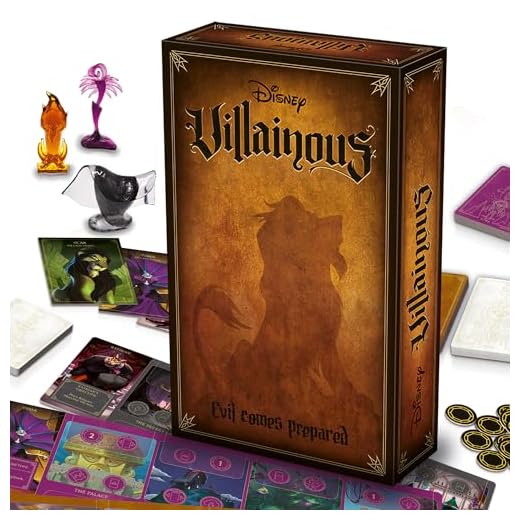 Ravensburger Disney Villainous - Evil Comes Prepared - Strategy Board Game - Play as Stand-Alone, or with Other Villainous Games - with Scar, Ratigan, and Yzma - 2019 Toy of The Year Award - Ages 10+