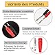 30 Stück Bananenstecker 4mm, Bananenstecker Lautsprecher Sehr Langlebig, Bananenstecker 4mm Breites Anwendungsspektrum, Banana Plug Für Kabel Boxen Endstufen Receiver Stereoanlagen (Schwarz + Rot)