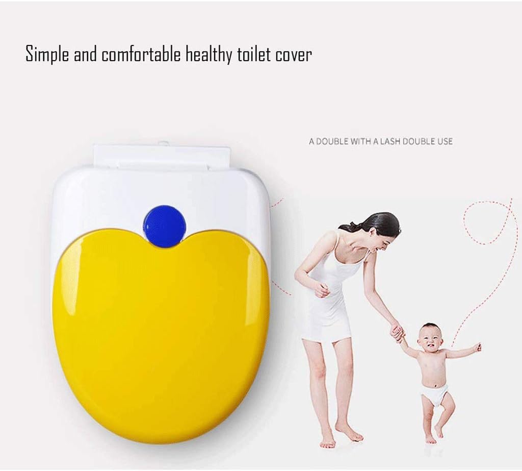 Toilet Seat, with Grip-Tight Bumpers, Quiet-Close, Quick-Release Hinges, Quick-Attach Hardware