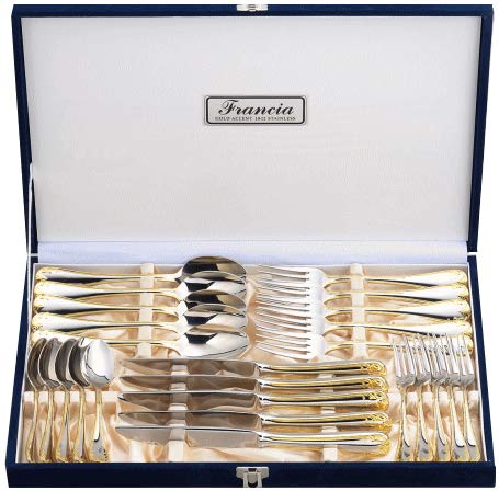 Amazon｜ALFACT フランシア(金彩) ディナーセット25pc