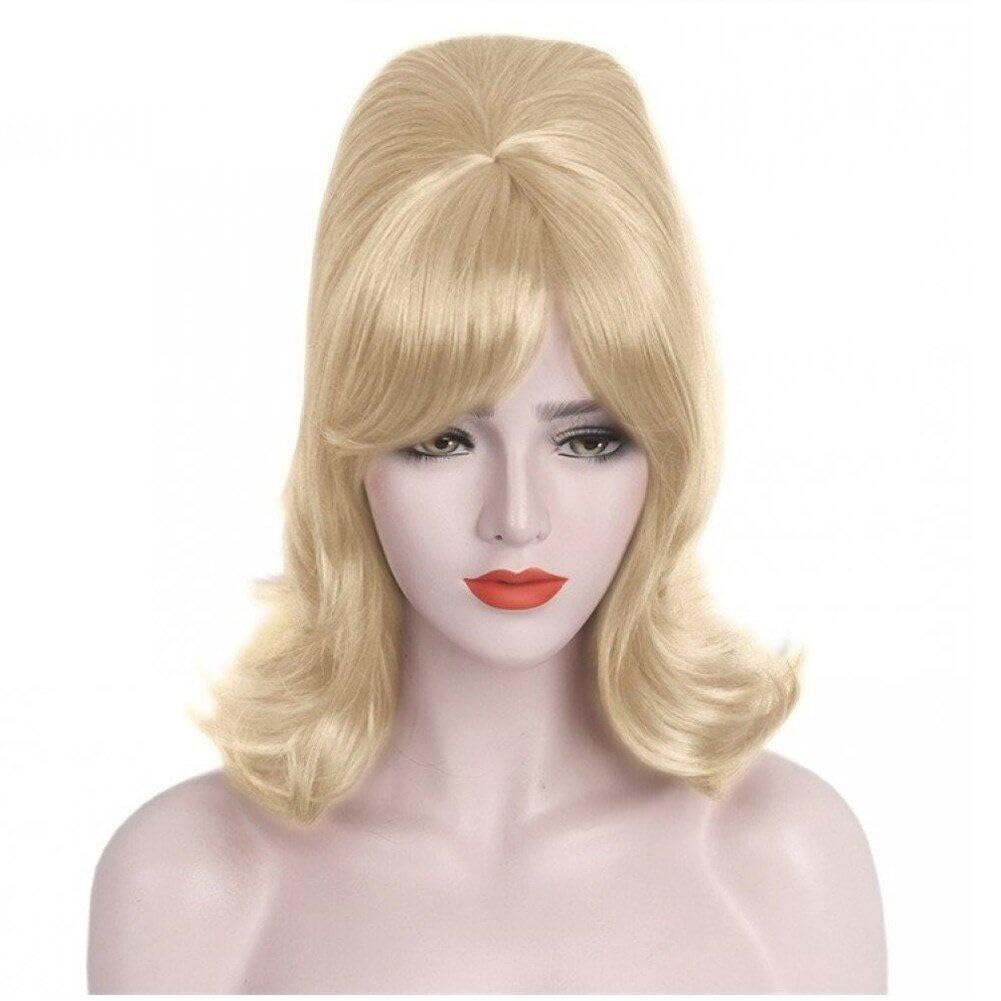 Perruque de ruche 60s blonde pour réussir votre déguisement de soirée rétro