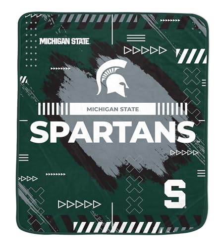 Proformance Home NCAA Michigan State Spartans Game Tech Ultra Cozy Blanket