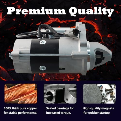 Starter Motor Replacement 17867N 23300-7S000 M2T85571 SMT0283 miniatura 3