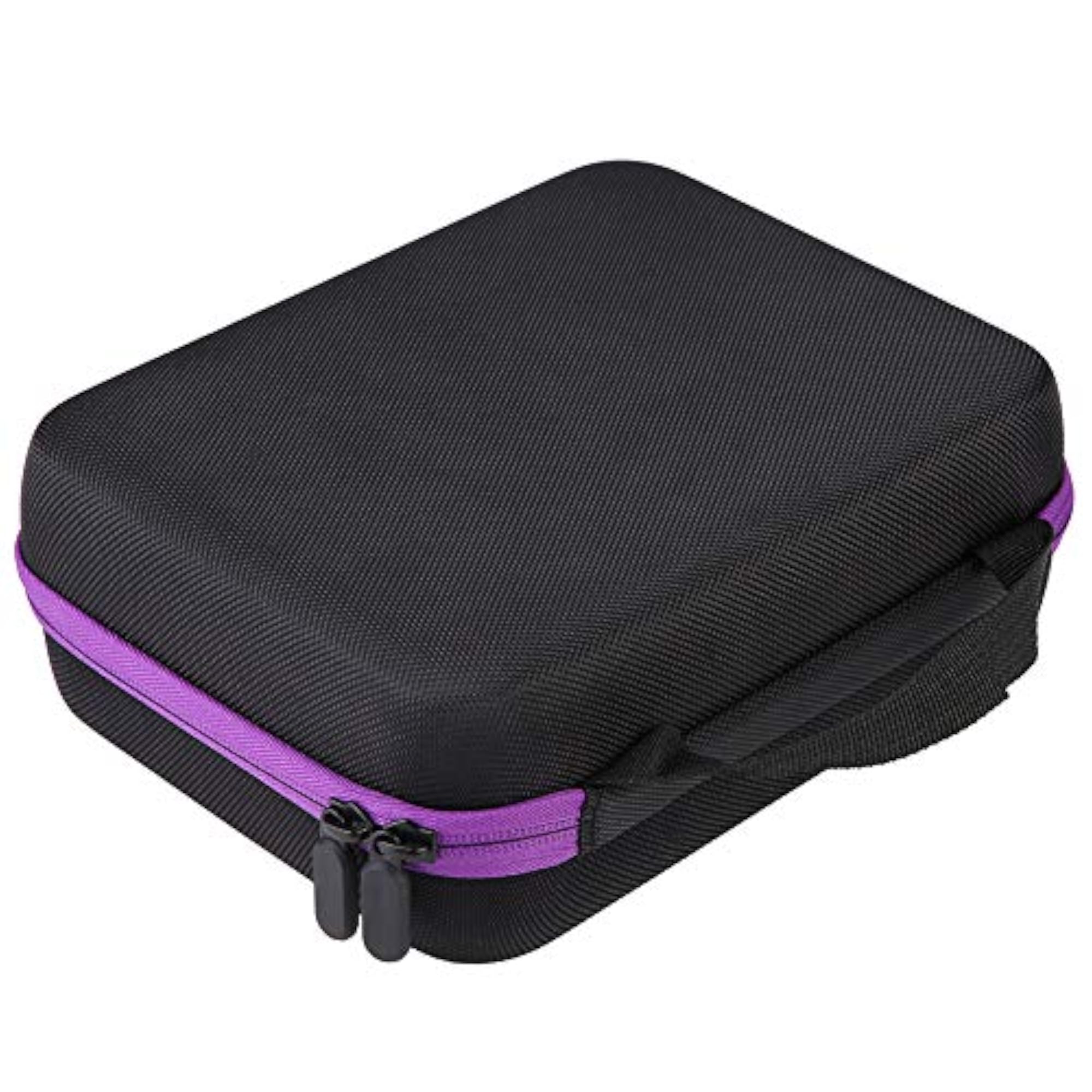 Reinforced Handle Double Zipper Storage Handbag for Daily Use