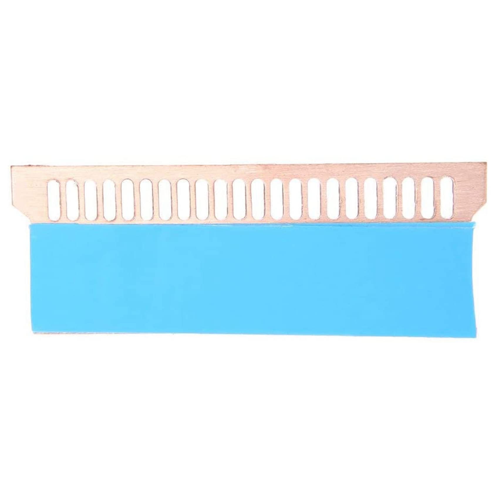Produktbild von Leluo 4er-Pack Kupfer Flachrohr 1mm Dick – Für Laptop-Kühlung & DIY (100-160mm)