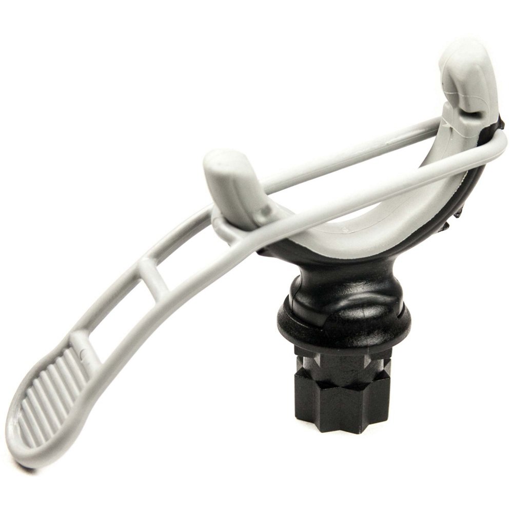 RAILBLAZAG-Hold 50 mm Black Push Pole, Fishing Net Holder