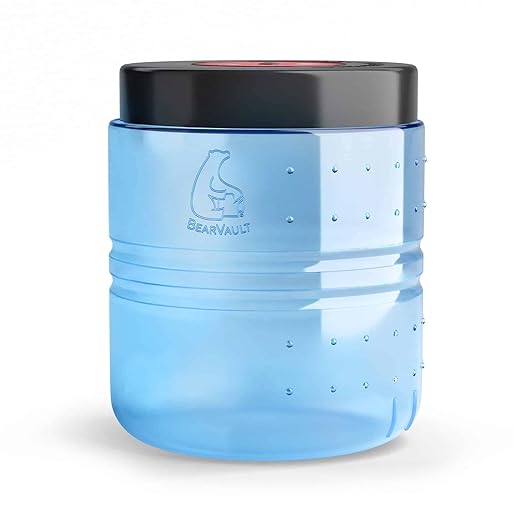 Lightweight Clear-Sided BV425 Bear Canister for Backpacking