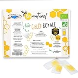 Beenaturel | Bio Gelée Royale 120g | 120 Dosiersticks à 1g | 4-Monats-Winterkur | Frisch & rein aus Frankreich | Für Erwachsene & Kinder | 100% natürlich