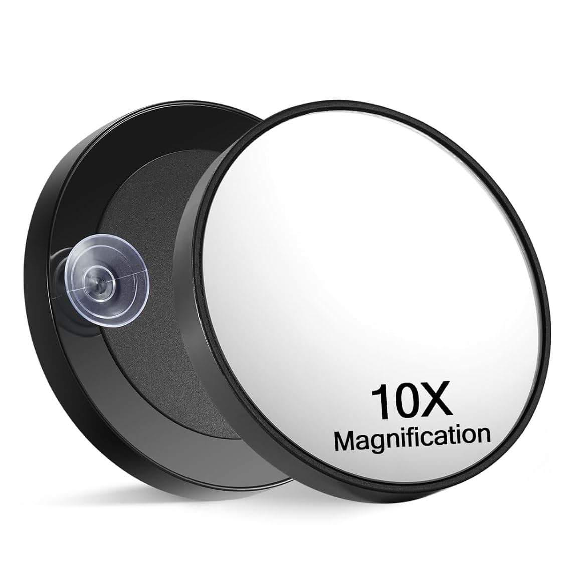 Premium 10X Magnifying Mirror with Suction Cup, 3.5 Inch Compact Travel Makeup Mirror for Eyebrows, Beard Grooming & Daily Use Portable Pocket Mirror-picture-24