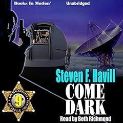 Come Dark Audiolibro Por Steven F. Havill arte de portada