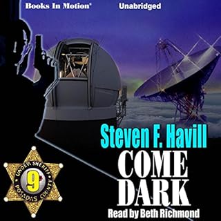 Come Dark Audiolibro Por Steven F. Havill arte de portada