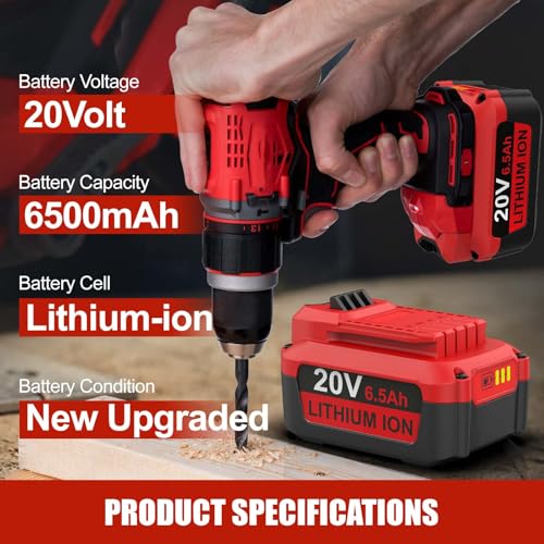 Image of energup 20V Replacement for Craftsman 20V Battery V20 Battery Compatible with CMCB205 CMCB204 CMCB206 CMCB202 CMCB201 for Craftsman 20Volt Cordless Power Tools