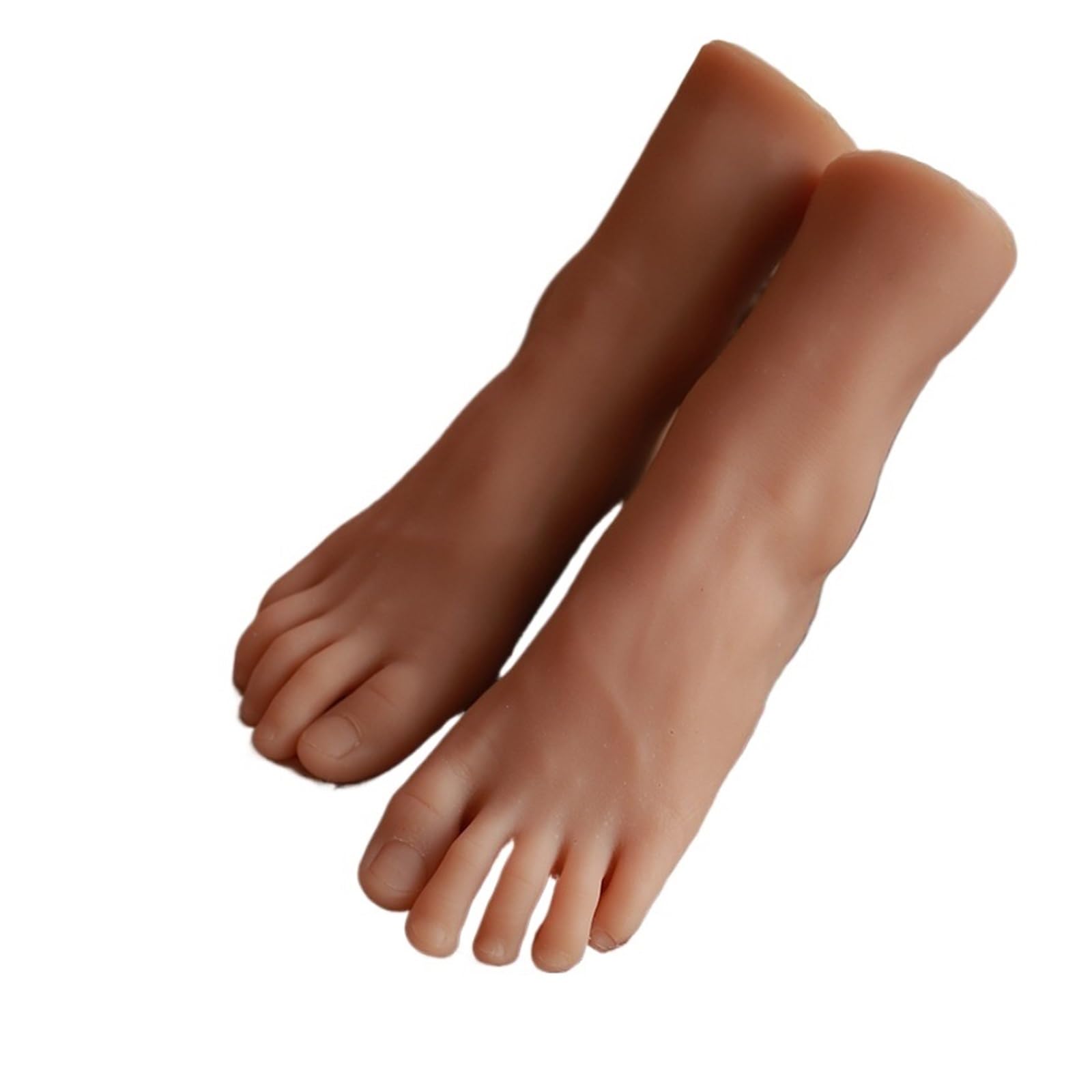 18CM dziewczyna Model stopy pełna silikonowa symulacja paznokci praktyka Manicure stóp tatuaż zdjęcie pończochy wyświetlacz realistyczne stopy TPE H2900(Skin Left foot)