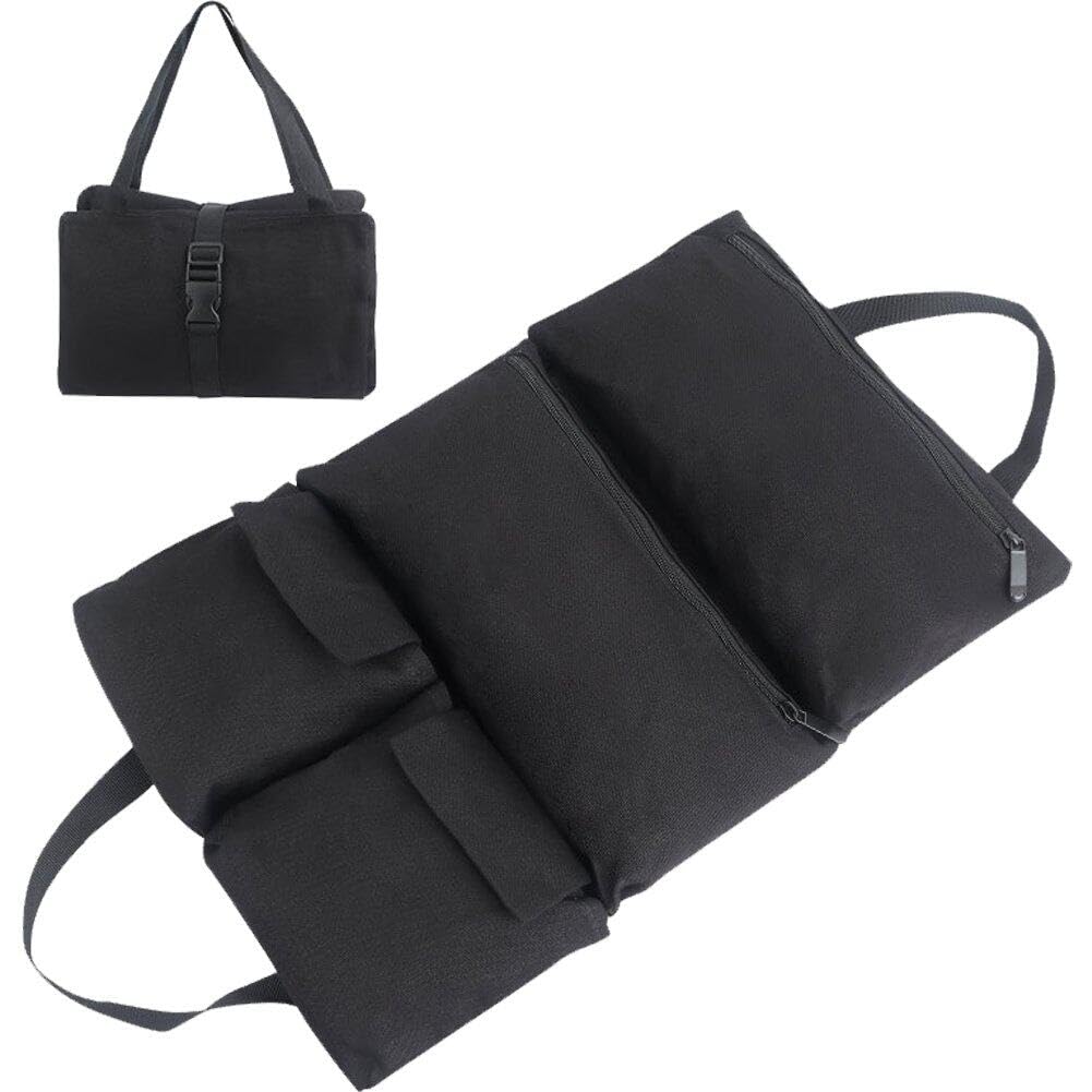 Fini le désordre avec ce sac en toile à outils enroulable compact