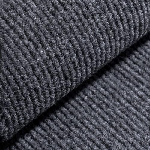 MIAOGE®[200cmx40cm] Selbstklebend Kratzteppich Katze Wand,Kratzmatte Katze,Kratzbretter Wand,Kratzbrett Katzen,Katzen Kratzwand,Katzenkratzbretter(Dunkelgrau, 1 Stück)