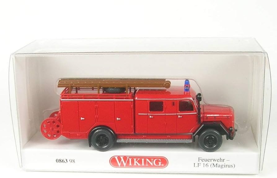 WIKING 消防車 Amazon | WIKING 1/43 ローゼンバウアー FLF パンサー 消防車