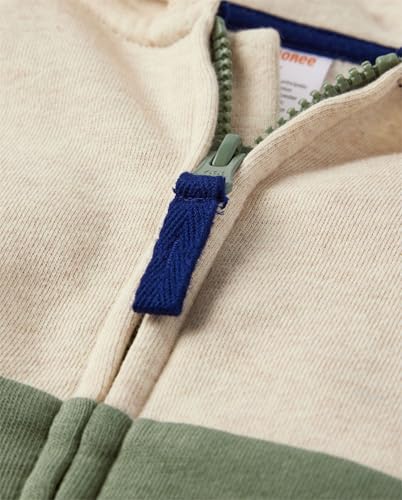Gymboree,and Toddler Long Sleeve Zip Up Hoodie,Greenwhich Tan,62
