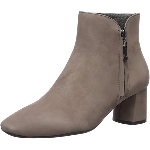 Marc Joseph New York Women's Leather Luxury Ankle Boot with Zipper