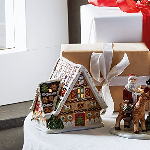 Caja de música de Navidad Villeroy & Boch para decorar el salón con velas 3