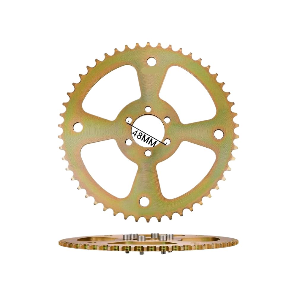 Piñón de Acero 420-50T Compatible con Motocicleta CT100U