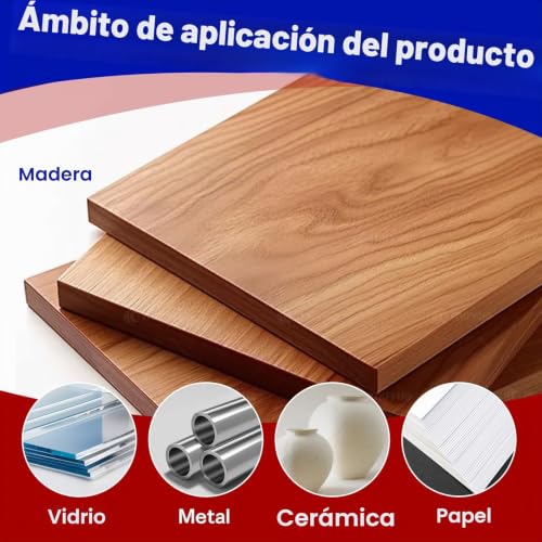 Miniatura 5 de Pegamento Epoxi Metal, Reparación Metales, Adhesivo Epoxi De Alta Resistencia, Pegamento Metálico Extra Fuerte, Pegamento Metal Alta Temperatura, Para Metal, Madera, Azulejos, Plásticos