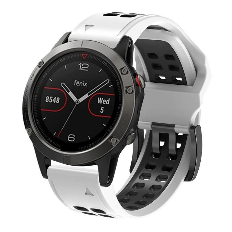 Correa de silicona de 22mm para Garmin Fenix 7 y 6 Pro 2